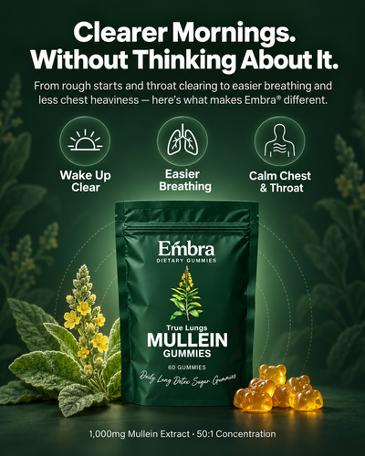 Embra Mullein Lung Support Gummies