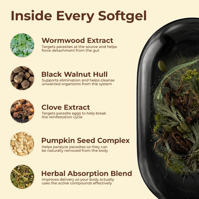 Wormwood Black Walnut Cloves