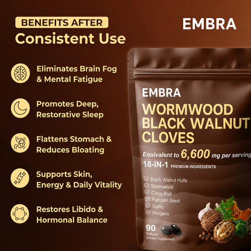 Wormwood Black Walnut Cloves