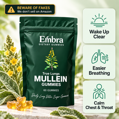 Embra Mullein Lung Support Gummies